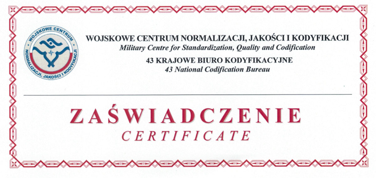 WCNJiK certyfikat