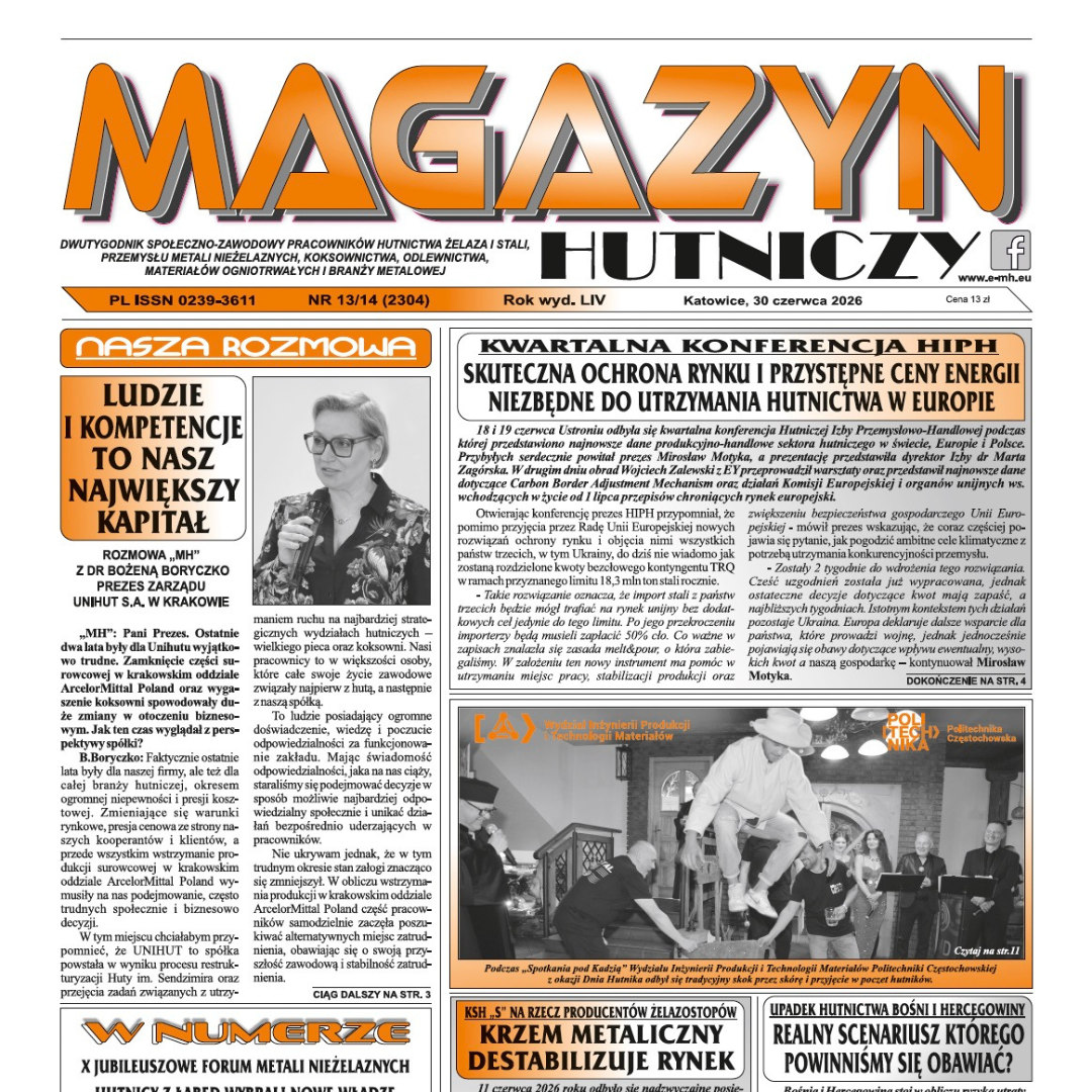 Magazyn Hutniczy 13-14-2026